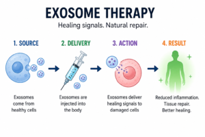 Exosome therapy